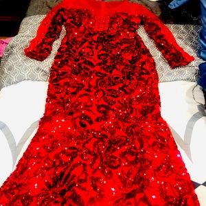 A beautiful wedding dress or special occasion.